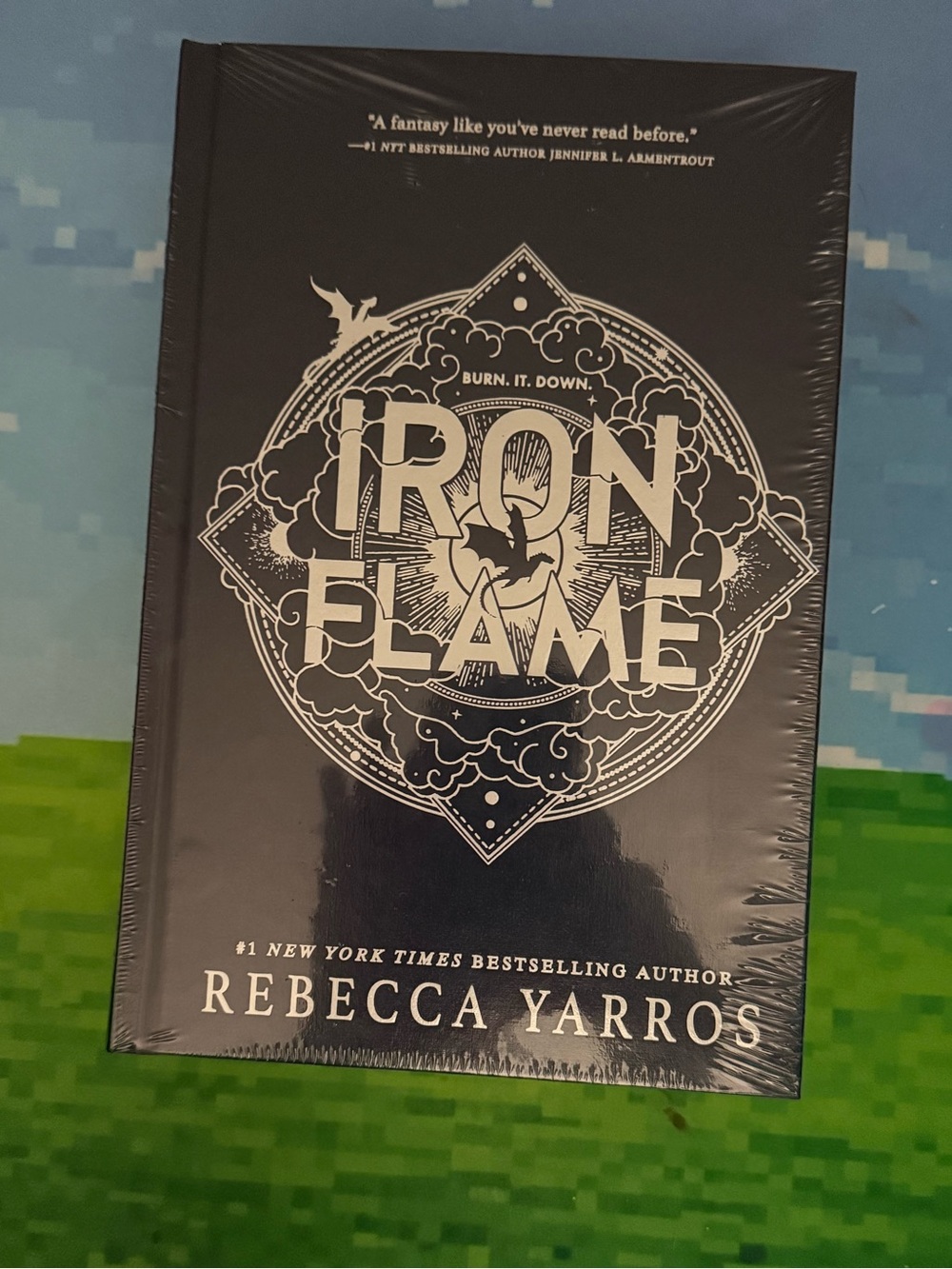 Iron Flame Red Sox exclusive rare Hardcover Book - Black